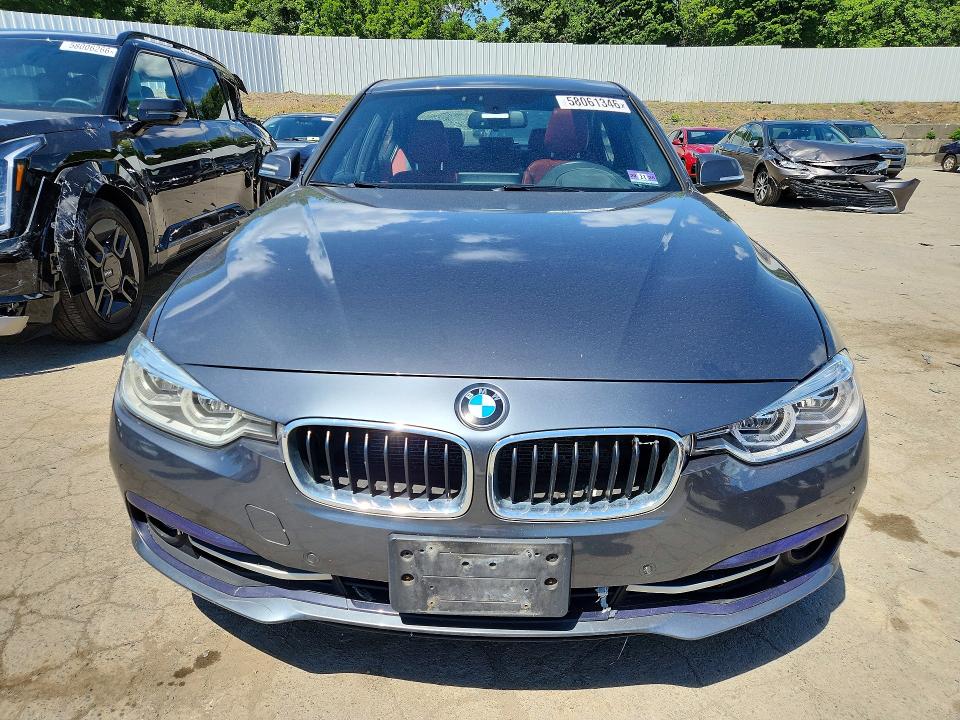 2016 BMW 3er VIN WBA8E3G5XGNT26910 COPART salvage auction — WATER/FLOOD, Ny - Mv907A-Flood Salvage, sold $3,800 on 2026-07-02 (photo 5)