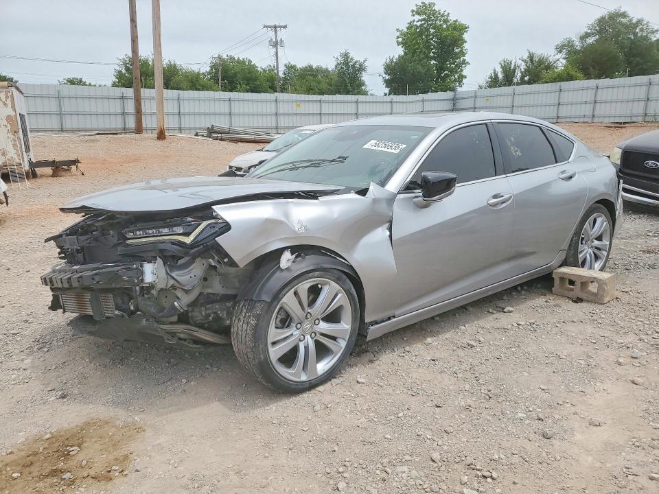 2022 Acura Tlx VIN 19UUB5F42NA005318 COPART salvage auction — ALL OVER, Tx - Certificate Of Title (P), sold $1,850 on 2026-07-09 (photo 1)