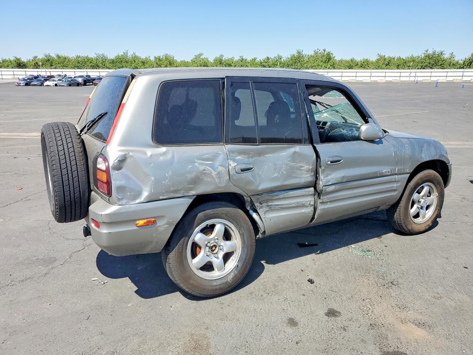1999 Toyota Rav 4 VIN JT3HP10V1X7133260 COPART salvage auction — ROLLOVER, Ca - Salvage Certificate, sold $450 on 2026-07-16 (photo 3)