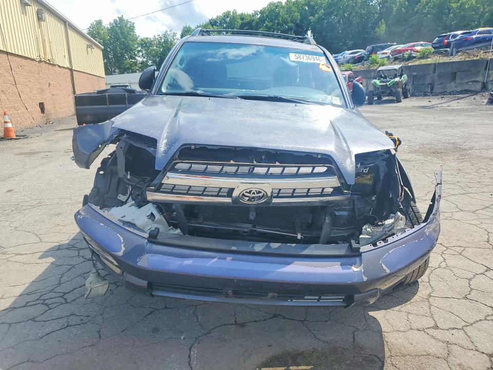 2005 Toyota 4runner VIN JTEBU14R450057249 COPART salvage auction — FRONT END, NY - MV-907A SALVAGE CERTIFICATE, sold $675 on 2026-07-30 (photo 5)