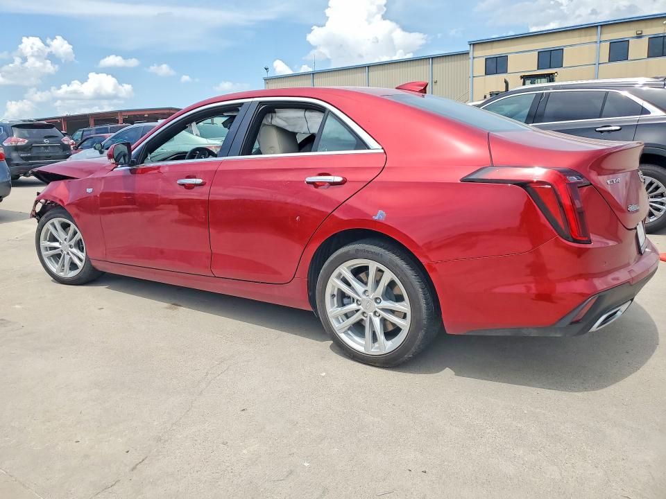 2026 Cadillac Ct4 VIN 1G6DJ5RK0T0101028 COPART salvage auction — FRONT END, Tx - Salvage Vehicle Title, sold $5,100 on 2026-07-06 (photo 2)