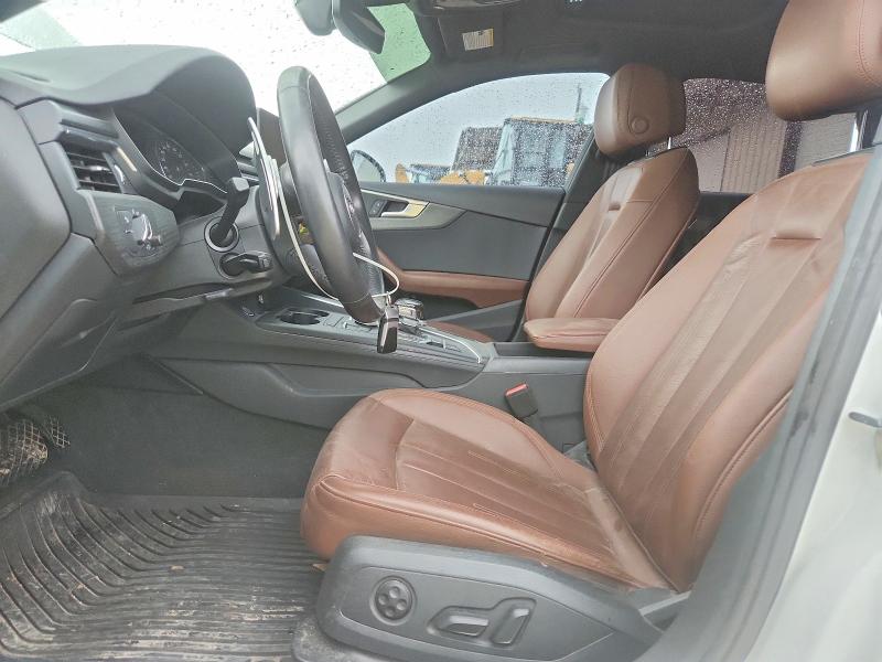 2019 Audi A4 VIN WAUGMAF47KA113795 COPART salvage auction — FRONT END, Tx - Salvage Vehicle Title, sold $1,900 on 2026-07-22 (photo 7)