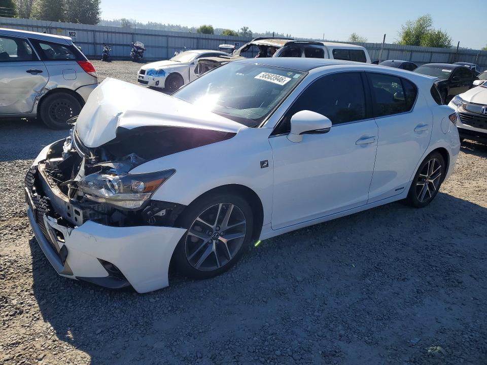 2014 Lexus VIN JTHKD5BH9E2203041 COPART salvage auction — FRONT END, Wa - Bill Of Sale, sold $3,100 on 2026-07-06 (photo 1)