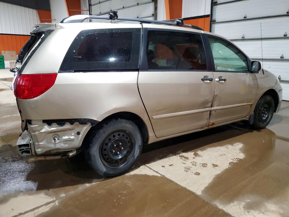 2008 Toyota Sienna VIN 5TDZK29C48S203086 COPART salvage auction — REAR END, Ab - Bos - Salvage, sold $200 on 2026-07-28 (photo 3)