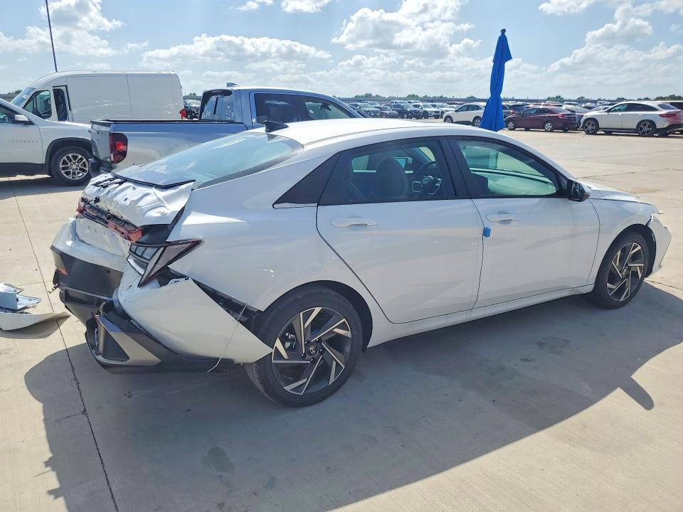 2026 Hyundai Elantra VIN KMHLN4DJ4TU194971 COPART salvage auction — REAR END, Mi - Cert Of Title-Salvage Vehicle, sold $9,700 on 2026-07-06 (photo 3)
