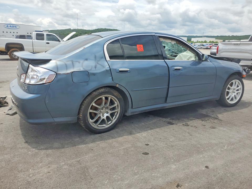 2006 Infiniti G35 VIN JNKCV51E36M513992 COPART salvage auction — SIDE, OK - CERT OF TITLE-SALVAGE, sold $175 on 2026-07-22 (photo 3)