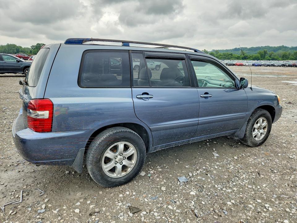 2006 Toyota Highlander VIN JTEDP21A760118650 COPART salvage auction — ROOF, IL - SALVAGE CERTIFICATE, sold $450 on 2026-07-29 (photo 3)
