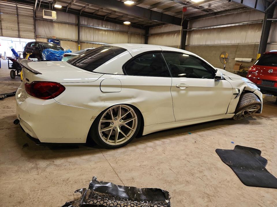 2016 BMW M4 VIN WBS3U9C55GP970370 COPART salvage auction — FRONT END, Pa - Certificate Of Salvage, sold $875 on 2026-07-29 (photo 3)