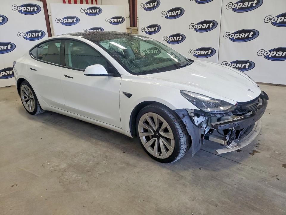 2022 Tesla Model 3 VIN 5YJ3E1EA1NF289873 COPART salvage auction — FRONT END, Fl - Dealer Only Clean Title, sold $6,800 on 2026-07-06 (photo 4)