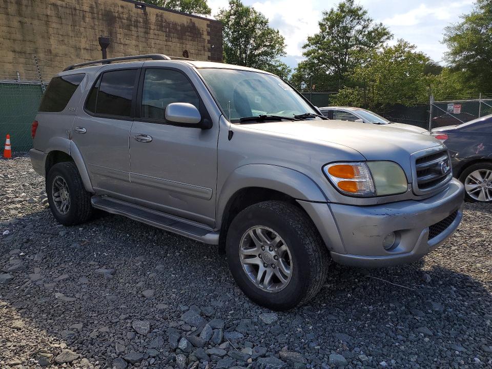 2004 Toyota Sequoia VIN 5TDBT44A84S206888 COPART salvage auction — REAR END, MT - CERTIFICATE OF TITLE, sold $925 on 2026-07-14 (photo 4)
