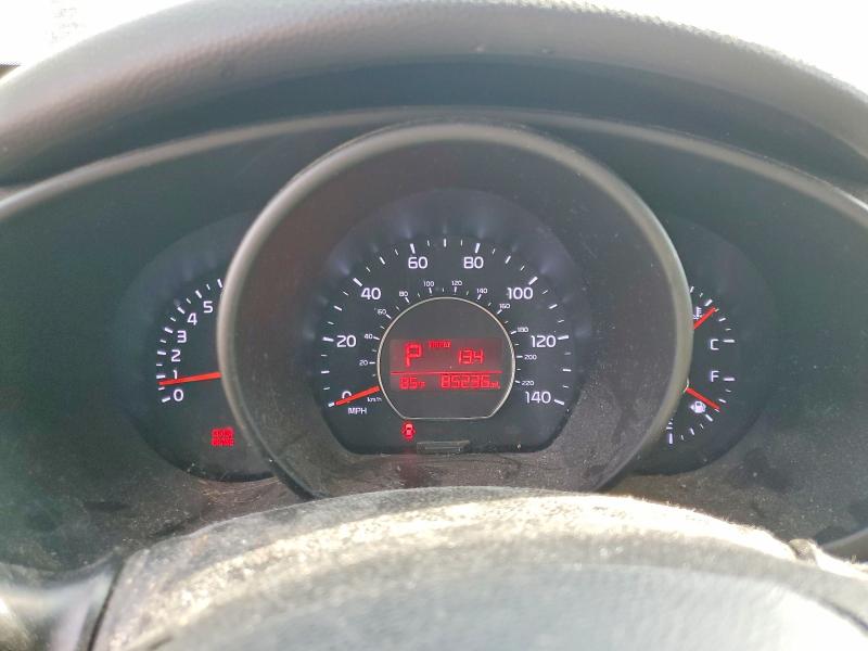 2016 Kia VIN KNDJP3A55G7298123 COPART salvage auction — SIDE, Nc - Salvage Certificate Of Title, sold $550 on 2026-07-29 (photo 9)