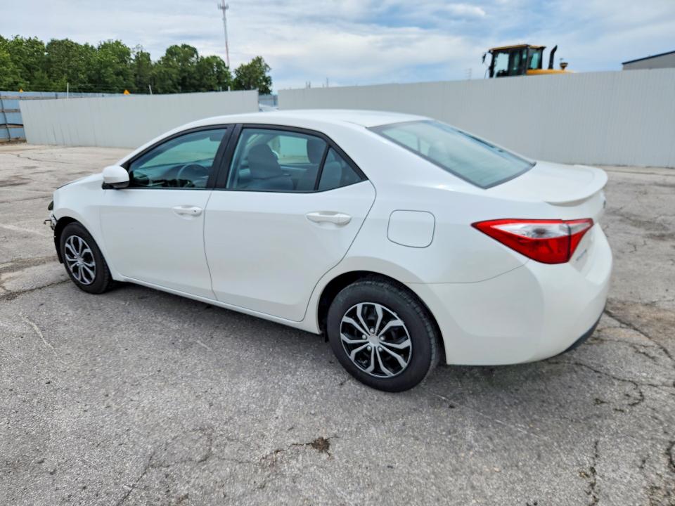 2014 Toyota Corolla VIN 5YFBPRHE7EP034491 COPART salvage auction — FRONT END, Mo - Salvage Certificate Of Title, sold $2,000 on 2026-07-27 (photo 2)