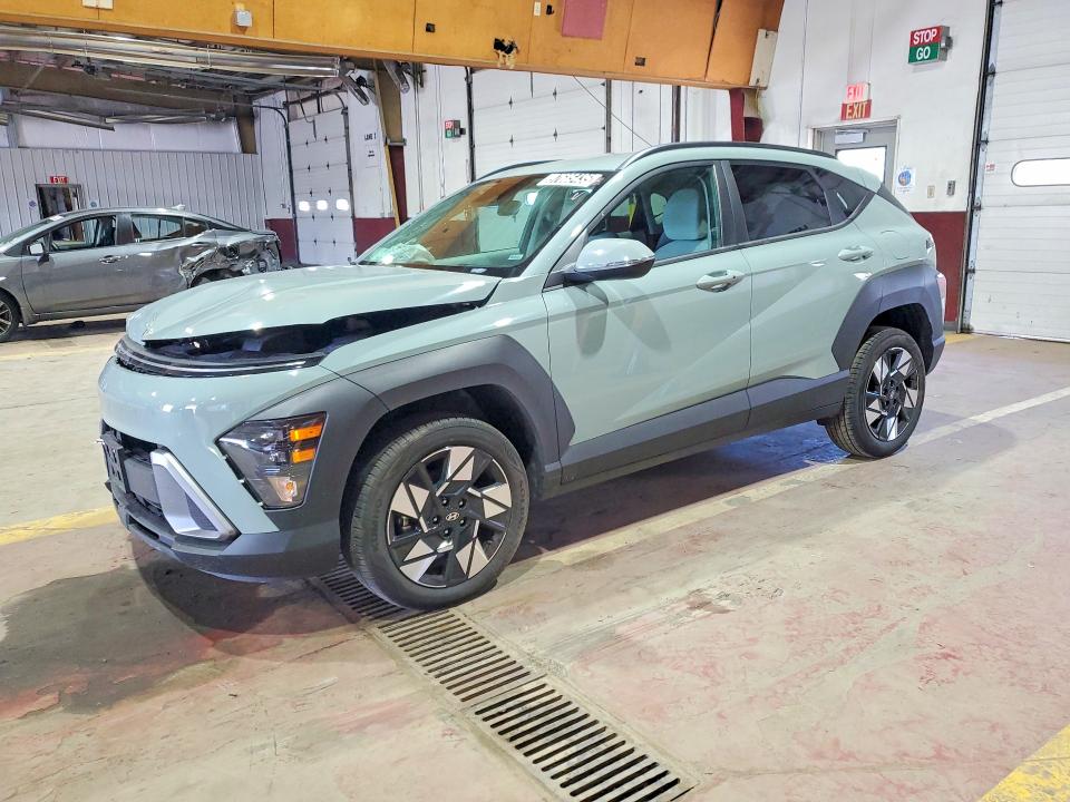 2025 Hyundai Kona VIN KM8HBCAB2SU303092 COPART salvage auction — FRONT END, AZ - CERT OF TITLE - SALVAGE, sold $6,700 on 2026-07-20 (photo 1)