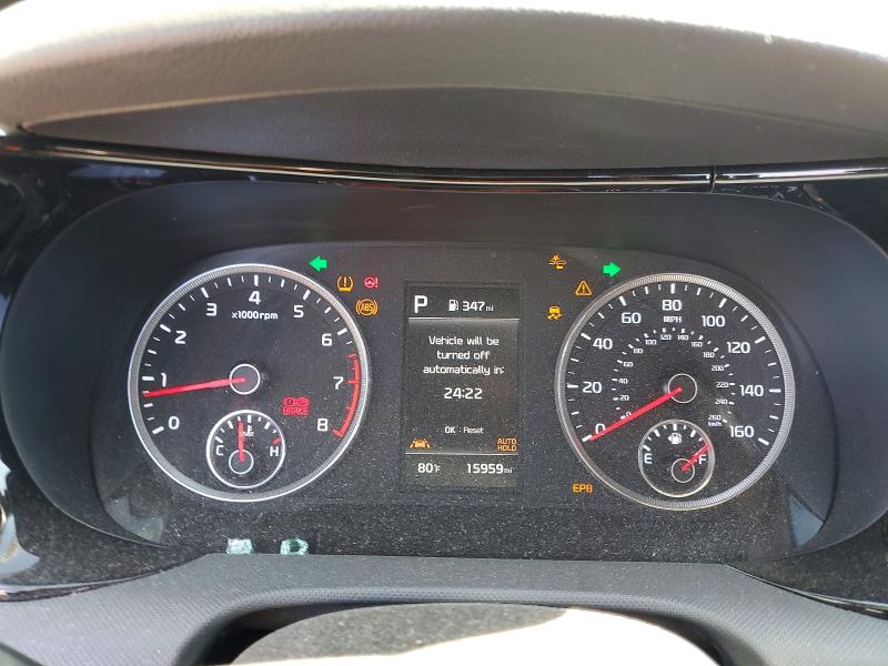 2021 Kia K5 VIN 5XXG14J26MG027565 COPART salvage auction — SIDE, Oh - Cert Of Title-Salvage, sold $5,900 on 2026-07-13 (photo 9)