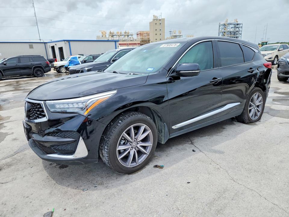 2021 Acura Rdx VIN 5J8TC1H57ML004403 COPART salvage auction — SIDE, Tx - Salvage Vehicle Title, sold $6,400 on 2026-08-26 (photo 1)