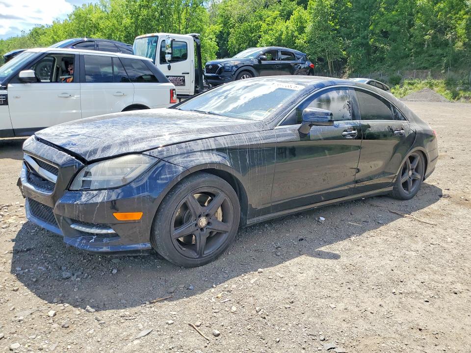 2014 Mercedes-benz Cls-klasse VIN WDDLJ9BB0EA089847 COPART salvage auction — FRONT END, Ny - Mv-907A Salvage Certificate, sold $1,750 on 2026-08-17 (photo 1)