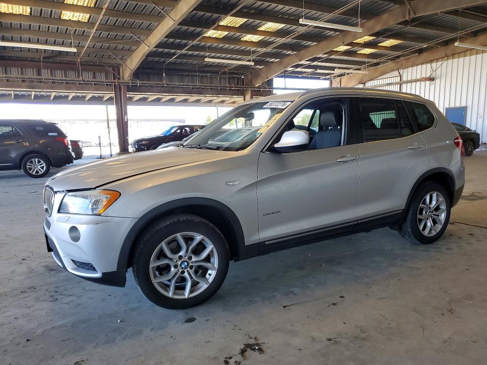2011 BMW X3 VIN 5UXWX7C57BLT78628 — COPART salvage auction photo