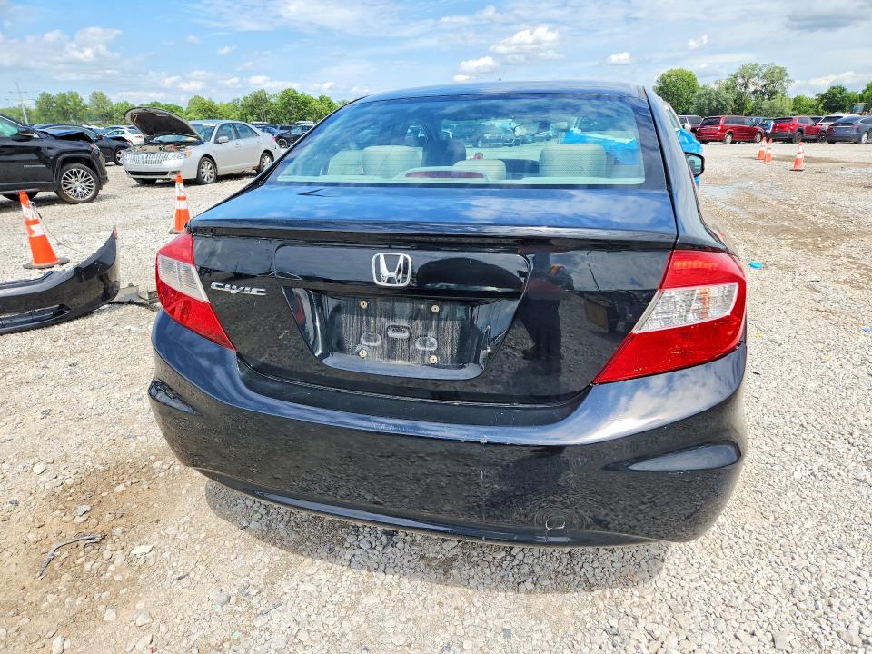 2012 Honda Civic VIN 19XFB2F56CE070892 COPART salvage auction — FRONT END, OH - CERT OF TITLE-SALVAGE, sold $325 on 2026-07-02 (photo 6)