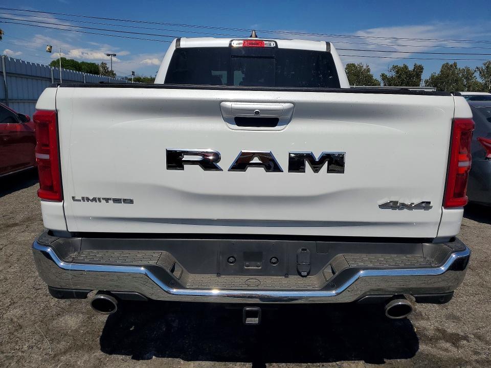 2025 Ram 1500 VIN 1C6SRFHP2SN582702 COPART salvage auction — MINOR DENT/SCRATCHES, Ca - Salvage Certificate, sold $5,700 on 2026-07-23 (photo 6)