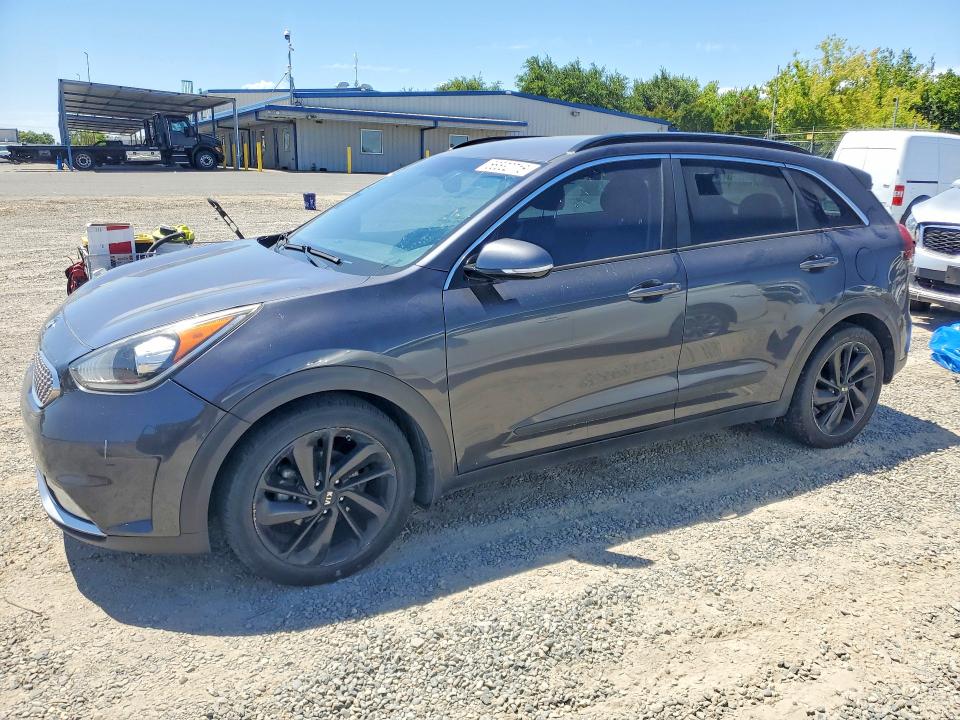 2018 Kia Niro VIN KNDCC3LC6J5149562 COPART salvage auction — FRONT END, Ca - Dis/Dlr/Exp Only Clean Title, sold $2,500 on 2026-07-28 (photo 1)