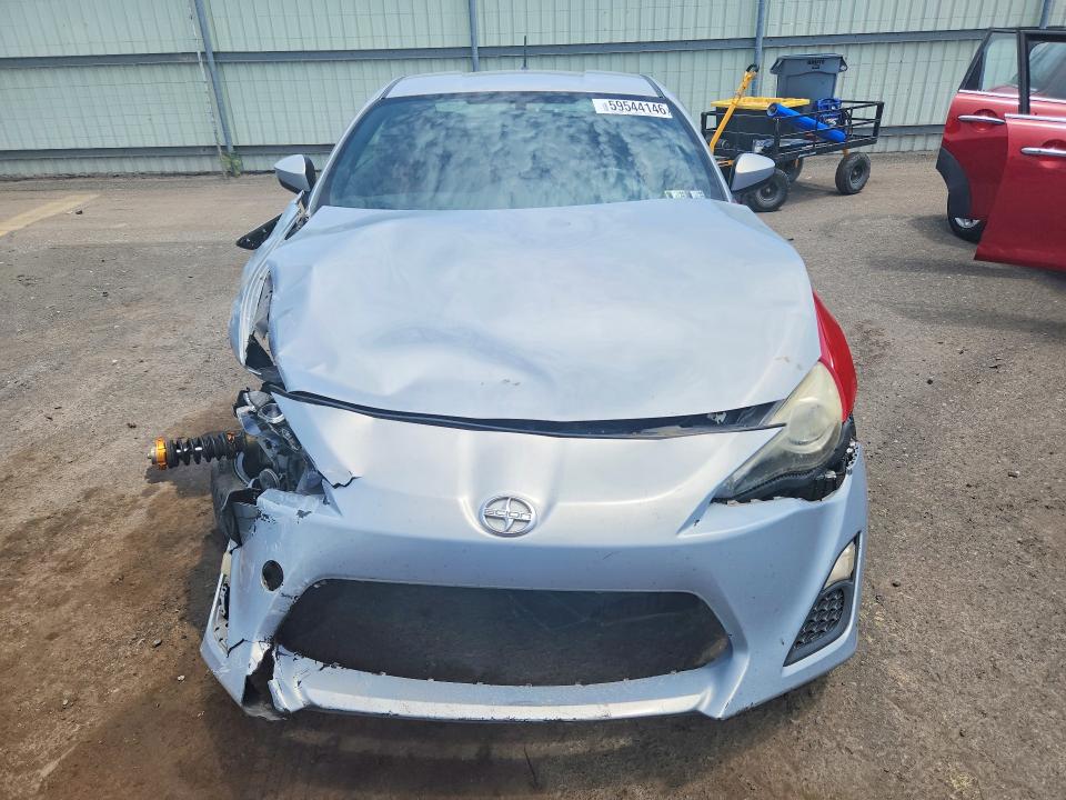 2013 Scion Fr-s VIN JF1ZNAA14D1728514 COPART salvage auction — FRONT END, Pa - Certificate Of Salvage, sold $400 on 2026-07-14 (photo 5)