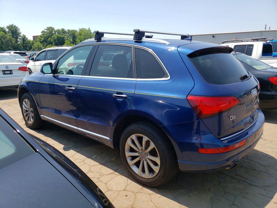 2016 Audi Q5 VIN WA1L2AFPXGA078916 COPART salvage auction — REAR END, Ct - Certificate Of Title, sold $3,300 on 2026-07-10 (photo 2)