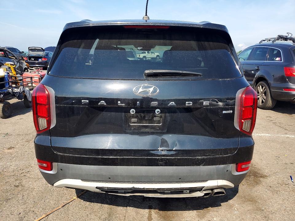 2022 Hyundai Palisade VIN KM8R3DHE2NU349792 COPART salvage auction — FRONT END, Wv - Certificate Of Title (P), sold $10,200 on 2026-07-10 (photo 6)