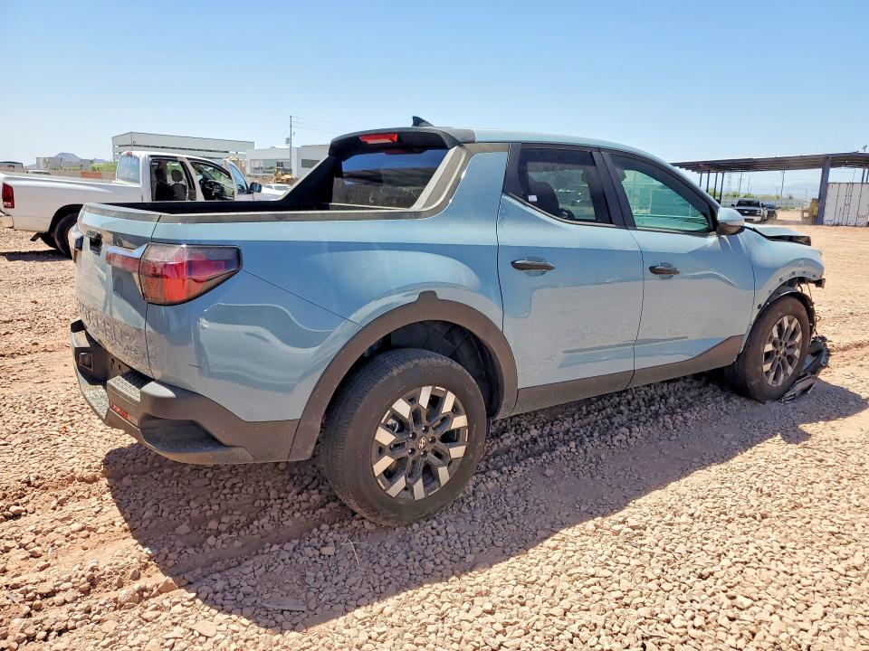 2025 Hyundai VIN 5NTJA4DE5SH153222 COPART salvage auction — FRONT END, Az - Cert Of Title - Salvage, sold $175 on 2026-07-28 (photo 3)