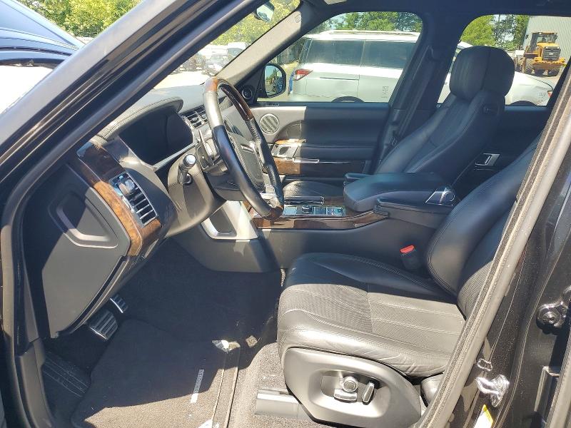 2017 Land rover RANGE ROVER VIN SALGS2FE9HA330077 COPART salvage auction — NORMAL WEAR, Or - Salvage Title Certificate, sold $6,300 on 2026-07-27 (photo 7)
