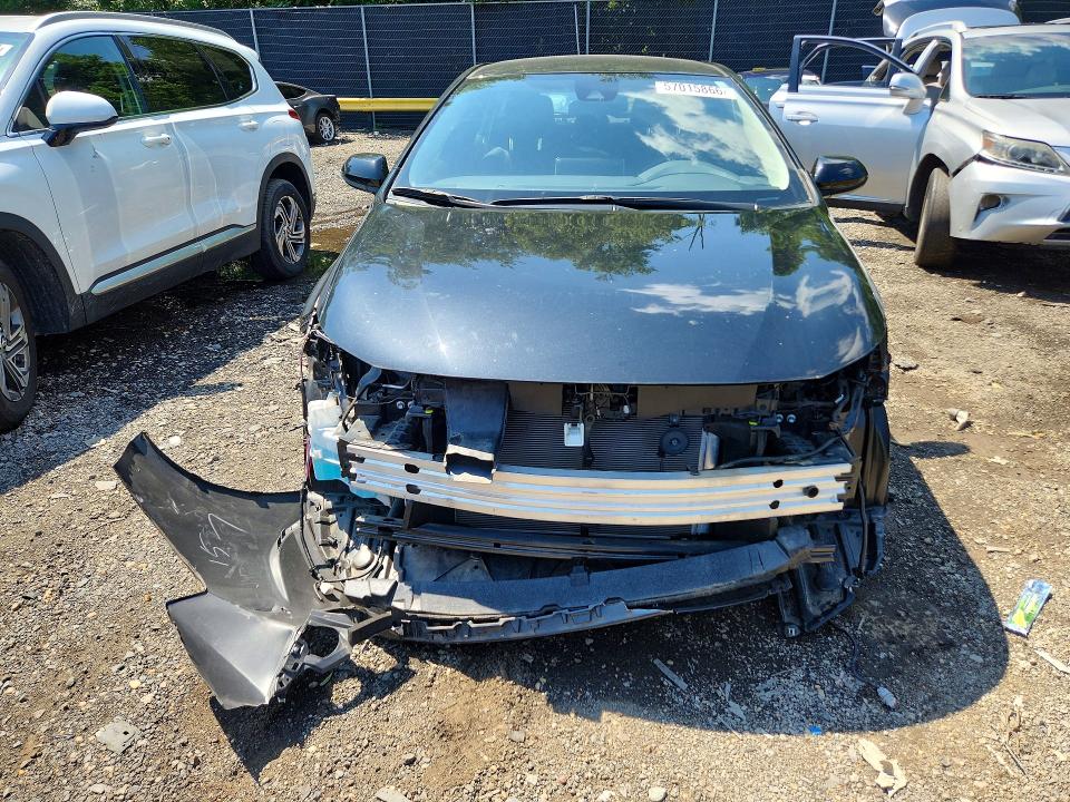 2021 Toyota Corolla VIN JTDEPMAE1MJ142330 COPART salvage auction — FRONT END, Md - Cert Of Salvage > 75% Damage, sold $3,000 on 2026-07-07 (photo 5)