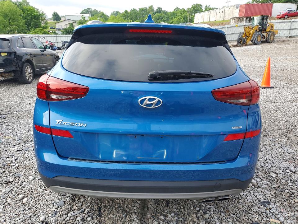 2020 Hyundai Tucson VIN KM8J3CAL2LU244991 COPART salvage auction — FRONT END, OH - CERT OF TITLE-SALVAGE, sold $2,650 on 2026-07-31 (photo 6)