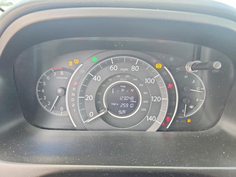 2014 Honda Cr-v VIN 2HKRM4H52EH703547 COPART salvage auction — FRONT END, Tx - Salvage Vehicle Title, sold $3,500 on 2026-07-02 (photo 9)