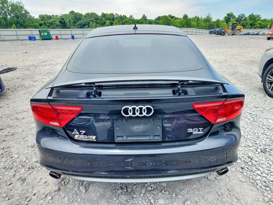 2014 Audi A7 VIN WAU2GAFC3EN038308 COPART salvage auction — MECHANICAL, Al - Certificate Of Title, sold $700 on 2026-07-07 (photo 6)