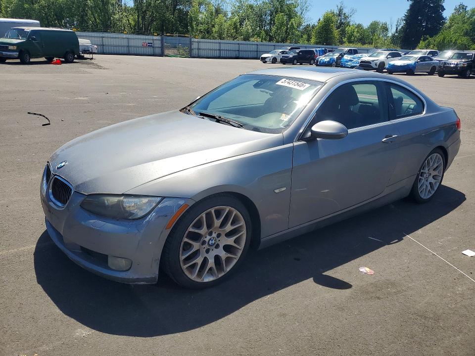 2007 BMW 3 series VIN WBAWV13597PK49775 COPART salvage auction — FRONT END, Or - Certificate Of Title, sold $775 on 2026-07-13 (photo 1)