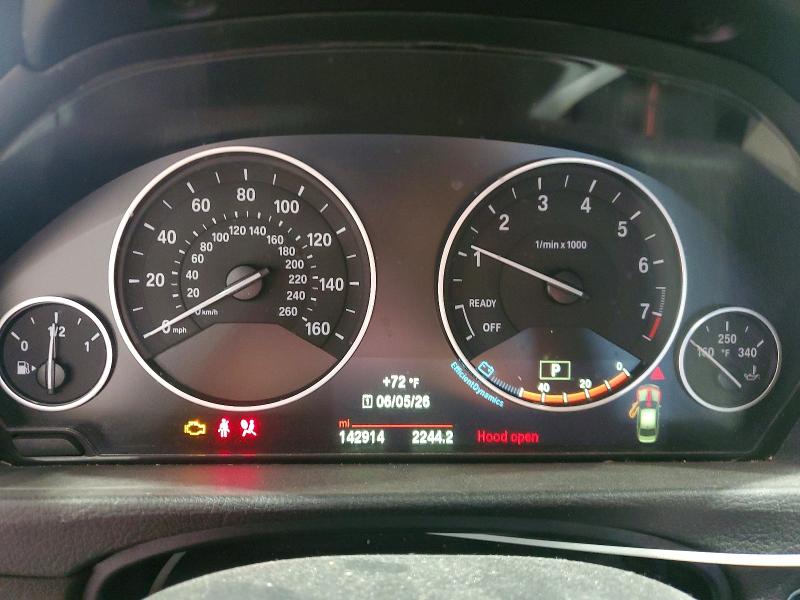 2015 BMW 3er VIN WBA3C3C5XFK200648 COPART salvage auction — SIDE, Pa - Certificate Of Salvage, sold $1,500 on 2026-08-20 (photo 9)