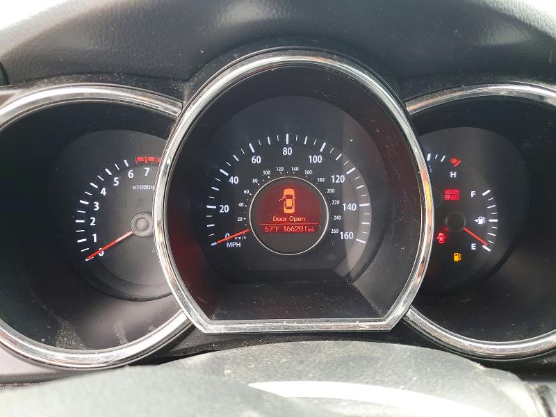 2013 Kia VIN KNAGM4A76D5302291 COPART salvage auction — FRONT END, Il - Salvage Certificate, sold $425 on 2026-07-17 (photo 9)
