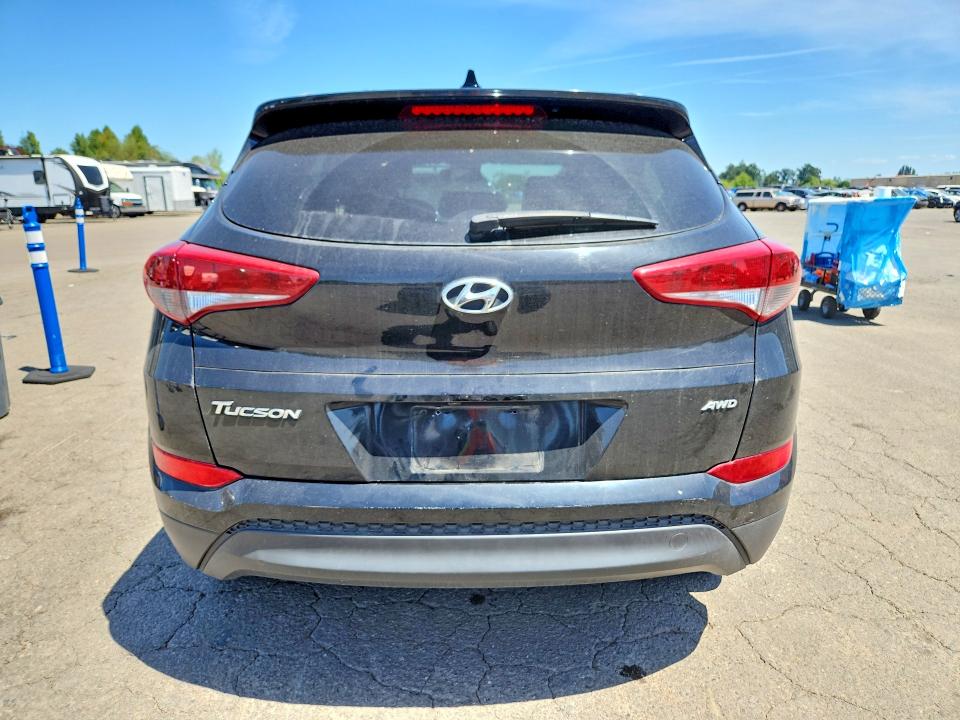 2018 Hyundai Tucson VIN KM8J3CA42JU607697 COPART salvage auction — MECHANICAL, Or - Cert Of Title-Reconstructed, sold $2,950 on 2026-07-20 (photo 6)