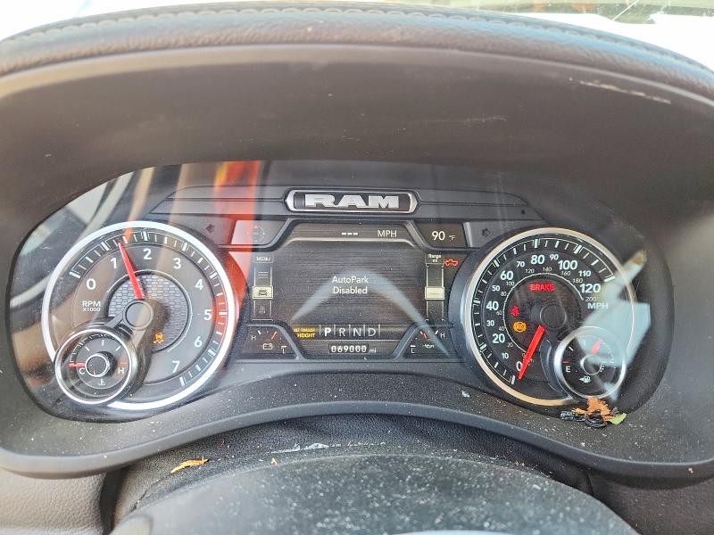 2022 Dodge VIN 3C6UR5NJ3NG403826 COPART salvage auction — SIDE, CA - SALVAGE CERTIFICATE, sold $7,300 on 2026-07-27 (photo 9)