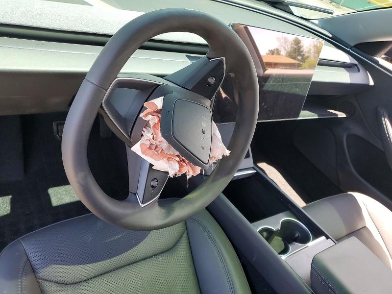 2024 Tesla Model 3 VIN 5YJ3E1EB5RF834178 COPART salvage auction — FRONT END, Co - Salvage Title, sold $9,300 on 2026-08-04 (photo 8)
