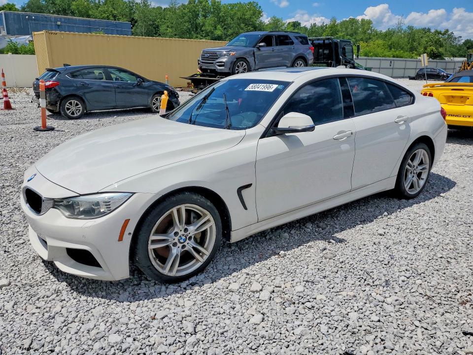 2015 BMW 4er VIN WBA4B3C5XFD669668 COPART salvage auction — MECHANICAL, Oh - Certificate Of Title, sold $3,000 on 2026-07-08 (photo 1)