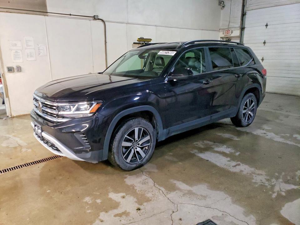 2022 Volkswagen Atlas VIN 1V2LP2CA7NC535503 COPART salvage auction — FRONT END, AK - CERTIFICATE OF VEHICLE TITLE, sold $10,100 on 2026-07-28 (photo 1)