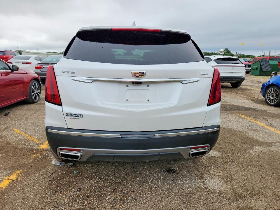 2022 Cadillac VIN 1GYKNDRS9NZ172742 COPART salvage auction — FRONT END, Ks - Cert Of Title-Salvage, sold $9,500 on 2026-07-22 (photo 6)