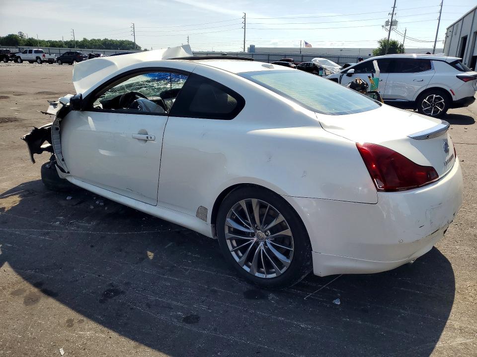 2013 Infiniti VIN JN1CV6EK9DM920626 COPART salvage auction — FRONT END, Fl - Cert Of Title Slvg Rebuildable, sold $350 on 2026-07-13 (photo 2)