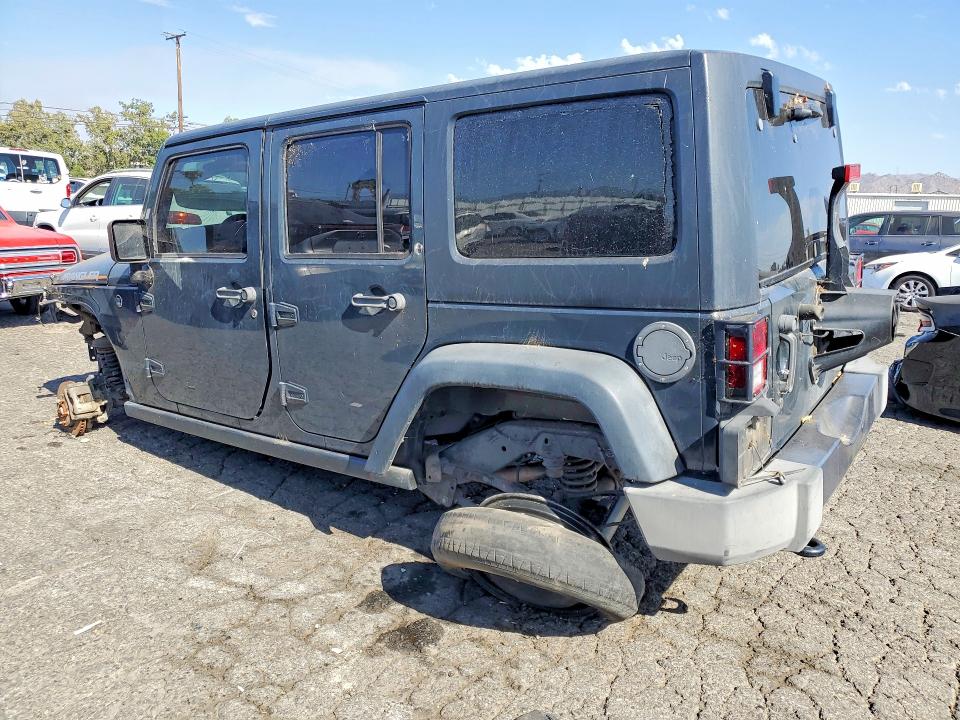 2017 Jeep Wrangler / VIN 1C4BJWDG2HL669557 COPART salvage auction — FRONT END, Ca - Dis/Dlr/Exp Only Clean Title, sold $2,700 on 2026-08-10 (photo 2)