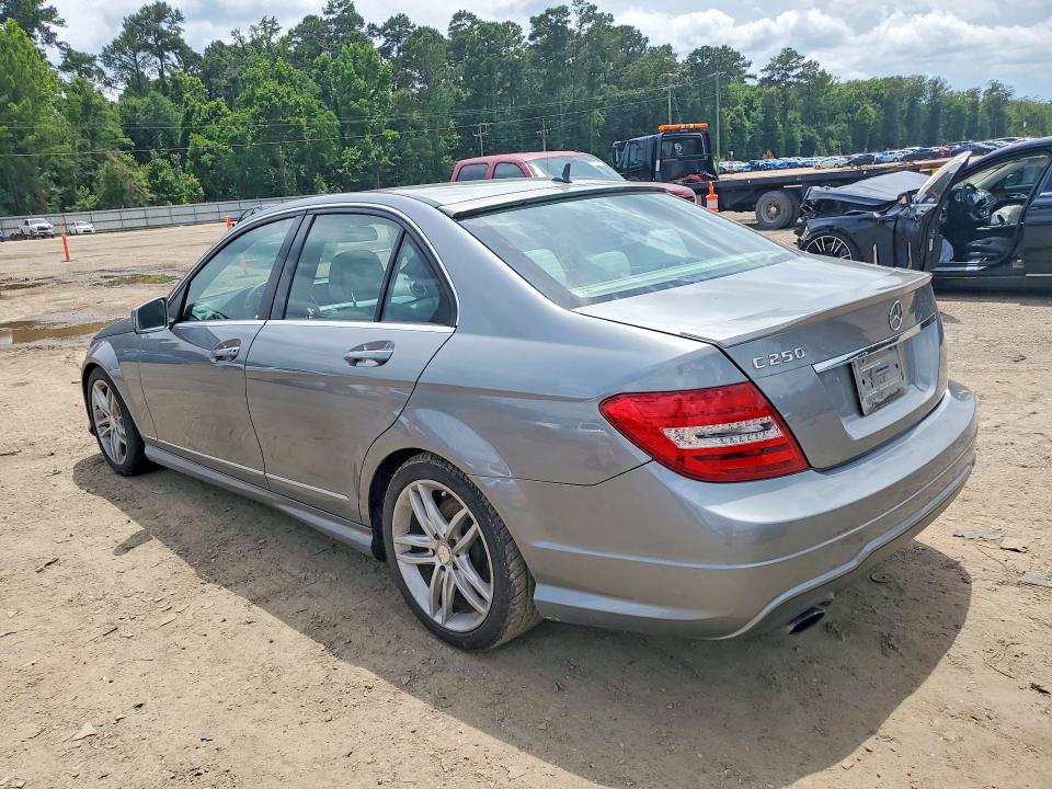 2014 Mercedes-benz VIN WDDGF4HB9EA946230 COPART salvage auction — WATER/FLOOD, La - Cert Of Title-Salvage Flood, sold $275 on 2026-07-14 (photo 2)