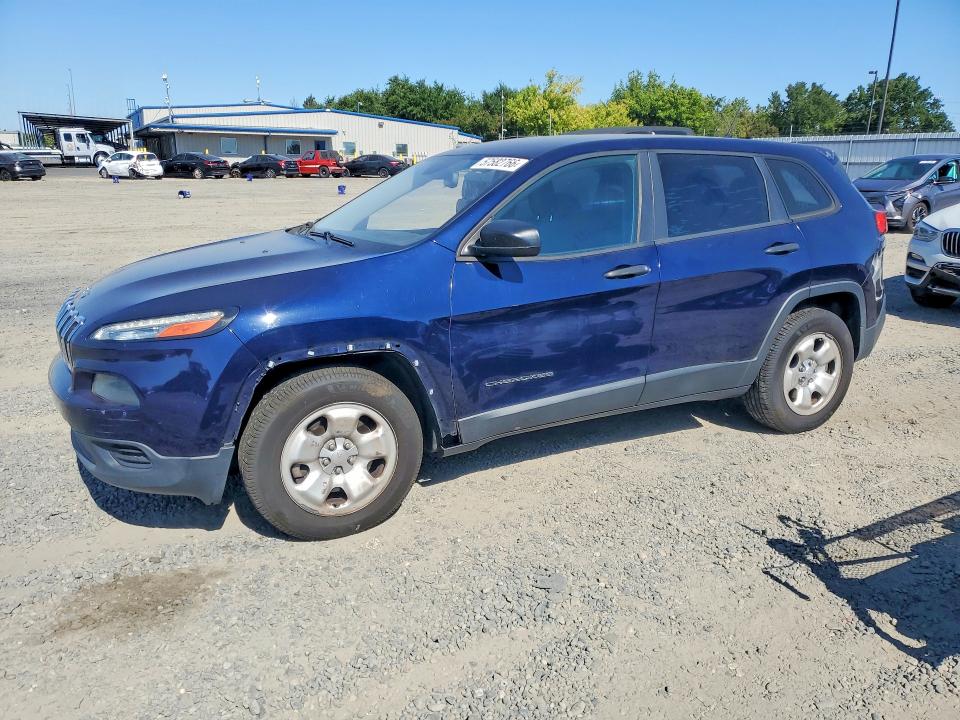 2014 Jeep Cherokee VIN 1C4PJMAB4EW224878 — COPART salvage auction photo