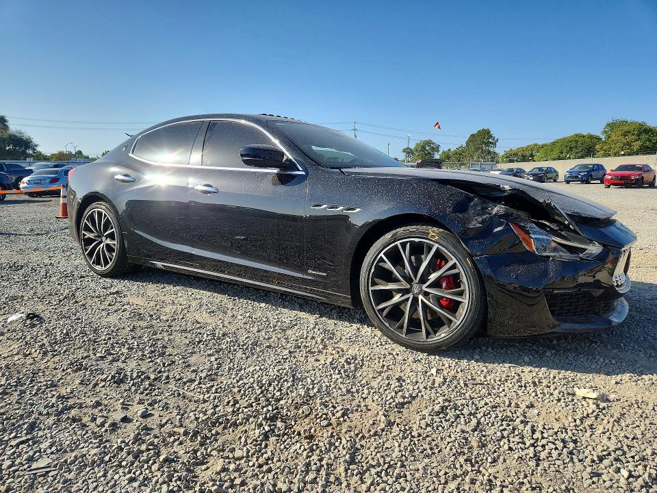 2021 Maserati Ghibli VIN ZAM57XSL4M1362779 COPART salvage auction — FRONT END, CA - SALVAGE CERTIFICATE, sold $2,600 on 2026-07-25 (photo 4)