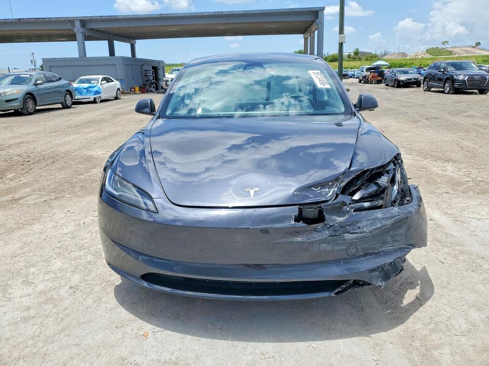 2024 Tesla VIN 5YJ3E1EA8RF871717 COPART salvage auction — FRONT END, FL - CERT OF TITLE SLVG REBUILDABLE, sold $8,400 on 2026-07-23 (photo 5)