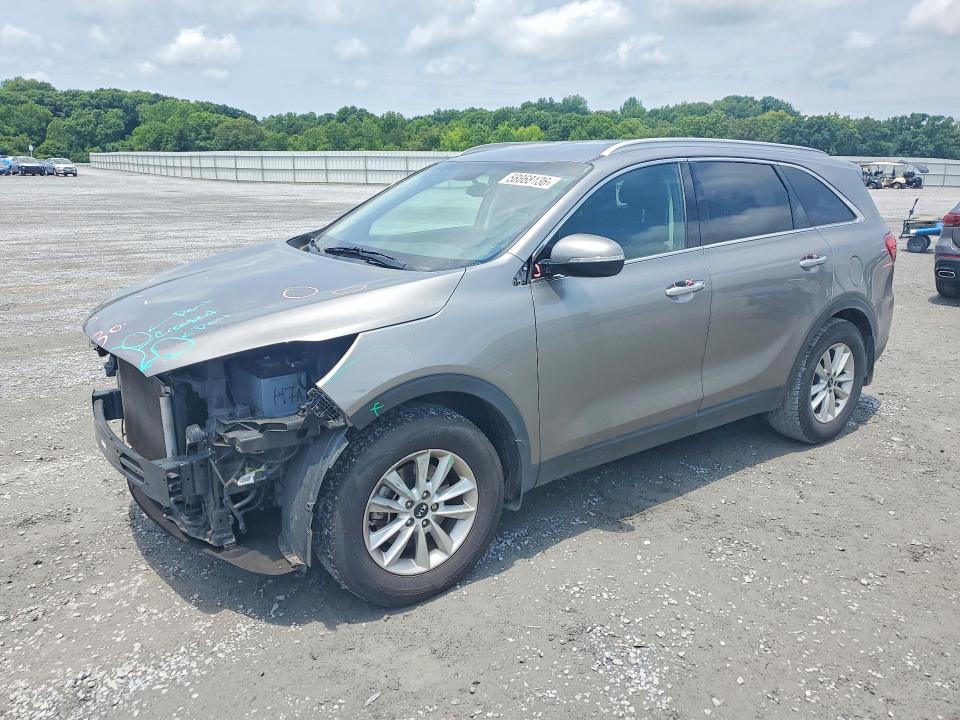 2019 Kia Sorento VIN 5XYPG4A30KG524045 COPART salvage auction — FRONT END, Nc - Salvage Certificate Of Title, sold $500 on 2026-07-29 (photo 1)