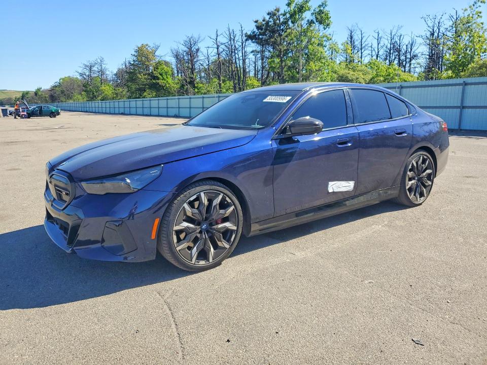 2024 BMW I5 VIN WBY43FK08RCR38315 COPART salvage auction — WATER/FLOOD, Ny - Mv907A-Flood Salvage, sold $19,900 on 2026-07-20 (photo 1)